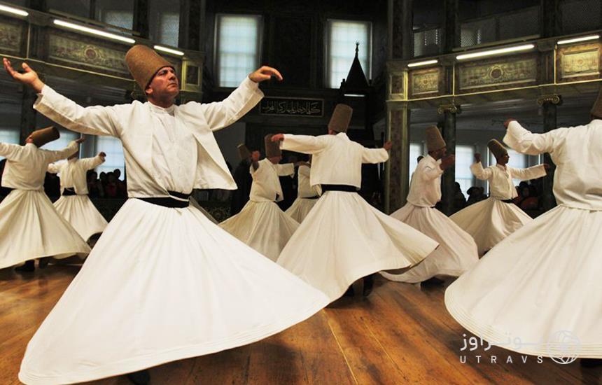 مراسم رقص دراویش در استانبول 